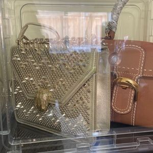 Bvlgari Metallic Studded Serpenti Forever X Nicholas Kirkwood Bag